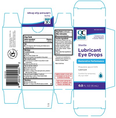 Quality Choice Lubricant Eye Drops Restorative Performance 15mL - Quality Choice Lub Eye Drops Restorative Performance 15mL